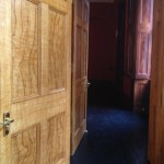 Birdseye maple and Mahogany ~ Hertford College Oxford