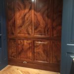 Walnut panels
